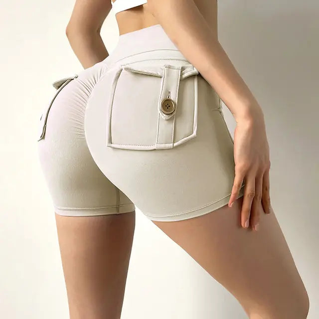 High Waist Push Up Shorts